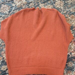 Cyrus Terracotta Cowl Neck Sweater